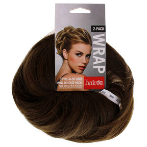 Style-a-do and Mini-do Duo Pack - R830 Ginger Brown by Hairdo 2 Pc Hair Wrap